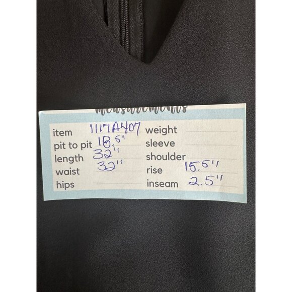 NWT The Vanity Room L Black Sleeveless Tie-Neck Romper - Picture 13 of 15